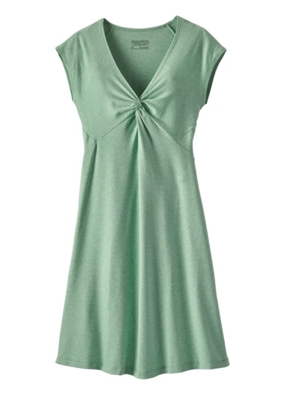 Patagonia Mint Green Seabrook Bandha Twist Dress M Coastal Granola